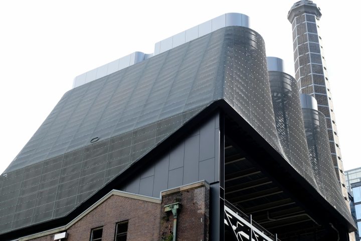 a large brick building